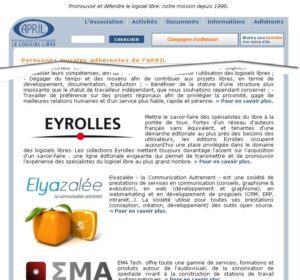 Elyazalée devient adhérent de l'APRIL