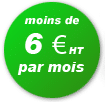 6 euro par mois
