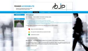 Site internet d'OJP Handicap
