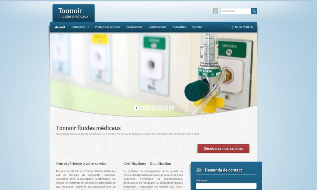 Tonnoir Fluides Médicaux
