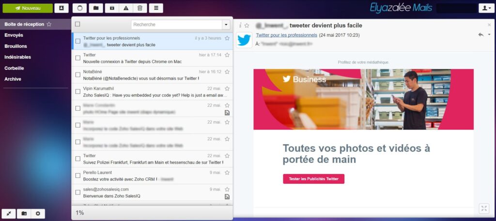 Webmail Elyazalée